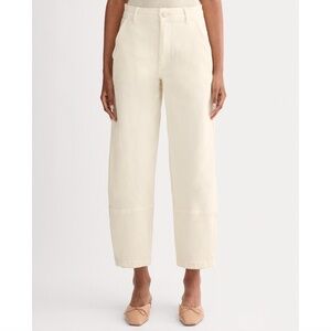 EVERLANE The Utility Barrel Pant white - 6